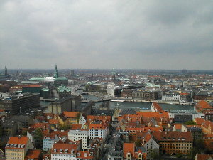 Copenhagen from the sky