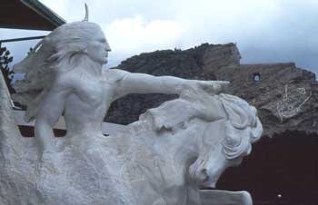 model of Crazy Horse
