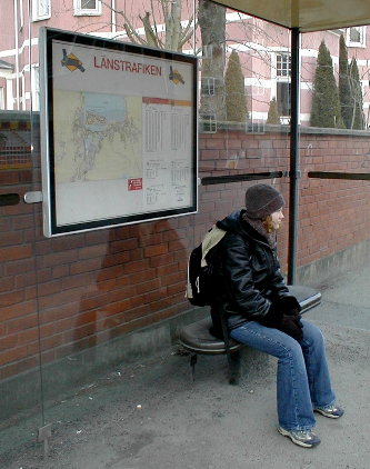 Länstrafiken bus stop